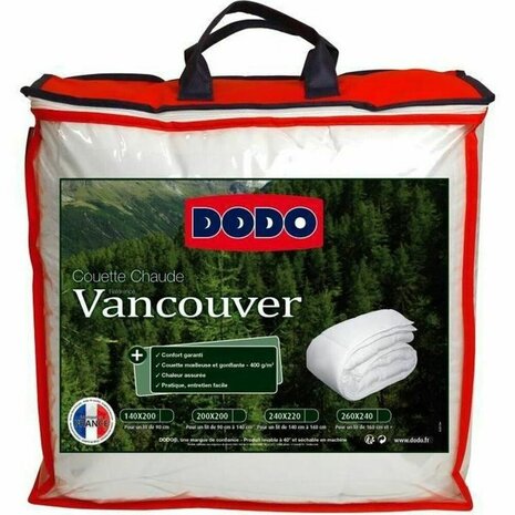 Dekbed DODO Vancouver Wit 400 g /m² 200 x 200 cm 1