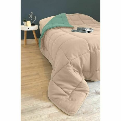 Dekbed Poyet  Motte Calgary Groen Beige 400 g /m² 140 x 200 cm 3