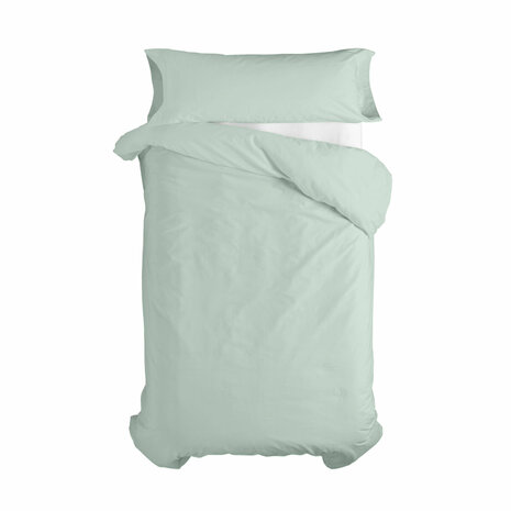 Dekbedovertrek set HappyFriday Basic Kids Munt Bed van 80/90 2 Onderdelen 1