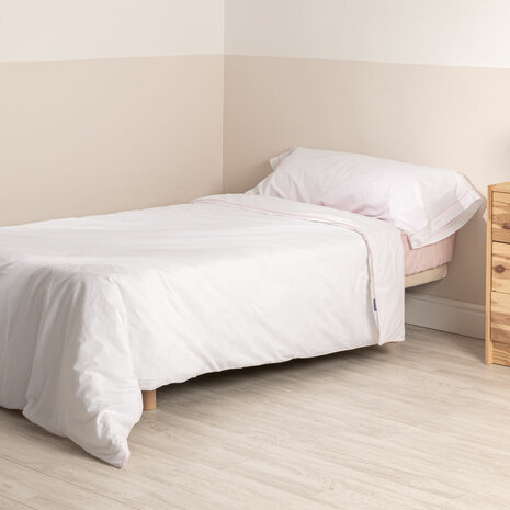 Dekbedovertrek set HappyFriday Basic Kids Roze Bed van 80/90 2 Onderdelen 6