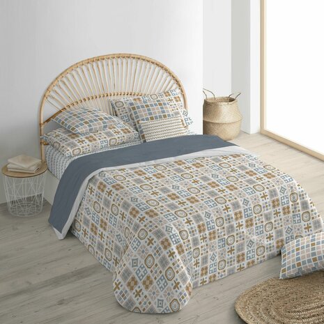Dekbedovertrek Kids&Cotton Tilburg Multicolour 175 Draden 220 x 220 cm 2