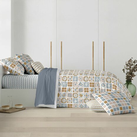Dekbedovertrek Kids&Cotton Tilburg Multicolour 175 Draden 220 x 220 cm 3