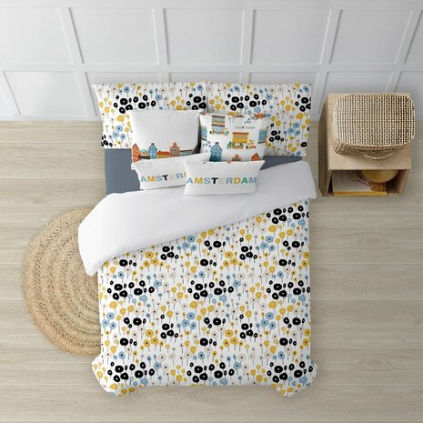 Dekbedovertrek Kids&Cotton Amsterdam Multicolour 200 x 200 cm 4