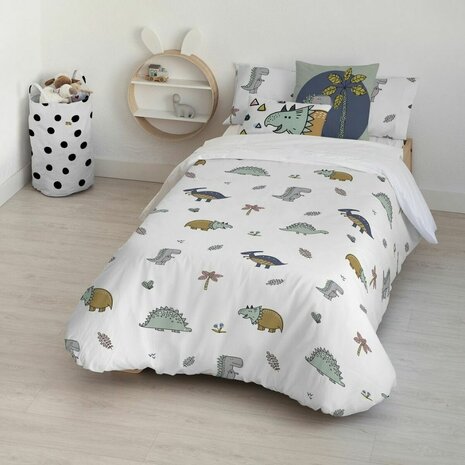 Dekbedovertrek Kids&Cotton Italo Small Wit 155 x 220 cm 1