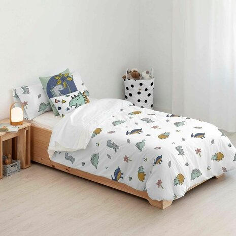 Dekbedovertrek Kids&Cotton Italo Small Wit 155 x 220 cm 2