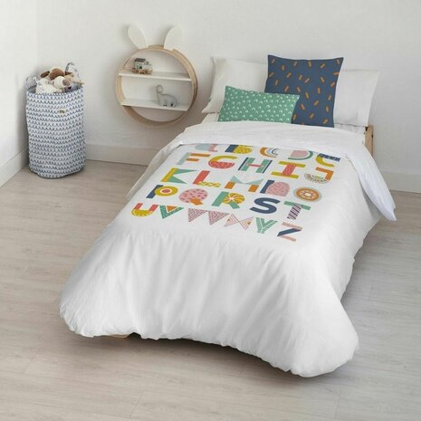 Dekbedovertrek set Kids&Cotton Urko Big Multicolour 155 x 220 cm 1