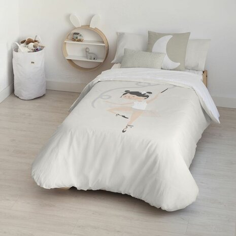 Dekbedovertrek Kids&Cotton Chay Beige 155 x 220 cm 1