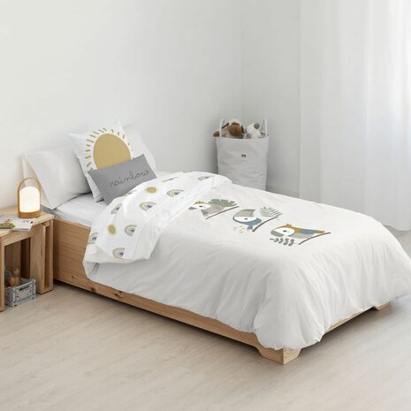 Dekbedovertrek Kids&Cotton Esko Wit 155 x 220 cm 2