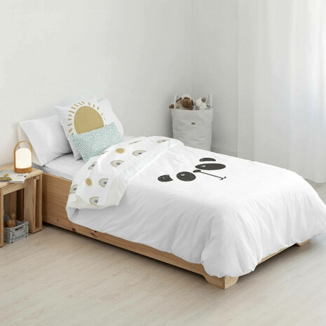Dekbedovertrek Kids&Cotton Inder Zwart 155 x 220 cm 2