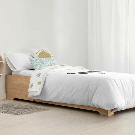 Dekbedovertrek Kids&Cotton Inder Zwart 155 x 220 cm 3