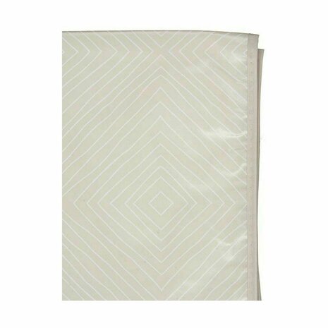 Tafelkleed Oliedoek Beige Ruiten 140 x 140 cm (12 Stuks) 3