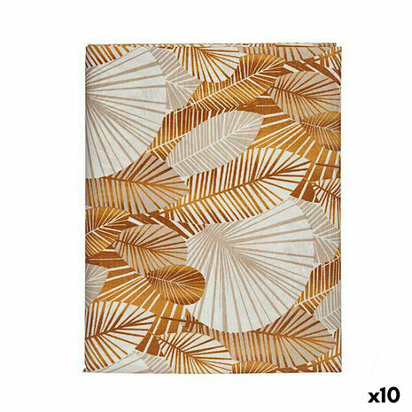 Tafelkleed Dun canvas Anti-vlek Lakens 140 x 180 cm Gouden (10 Stuks) 1