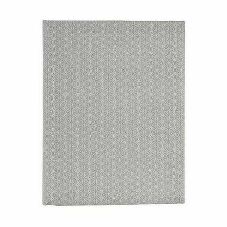 Tafelkleed Dun canvas Anti-vlek Ster 140 x 180 cm Grijs (6 Stuks) 3
