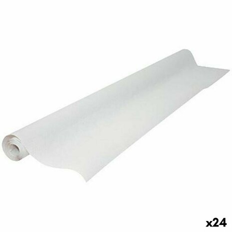 Tafelkleed Maxi Products Wit Papier 1 x 10 m (24 Stuks) (40 Stuks) 1