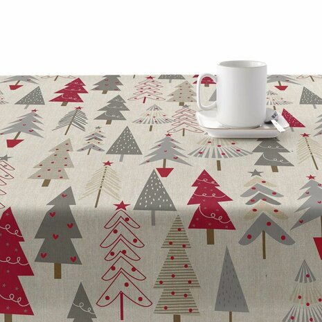 Vlekbestendig tafelkleed van hars Belum Merry Christmas Multicolour 100 x 250 cm 2
