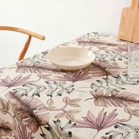 Tafelkleed Belum 0120-314 Beige 100 x 80 cm Blommor 6
