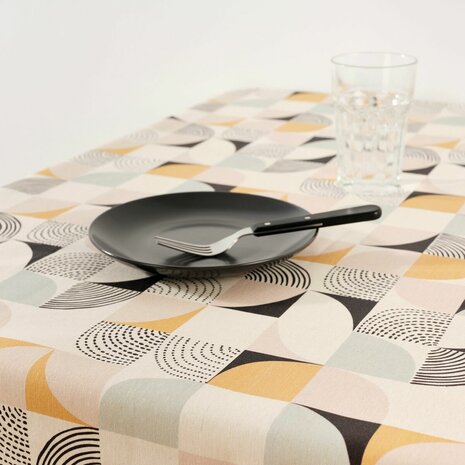 Vlekbestendig tafelkleed Belum P20 Multicolour 100 x 250 cm Geometrisch 5