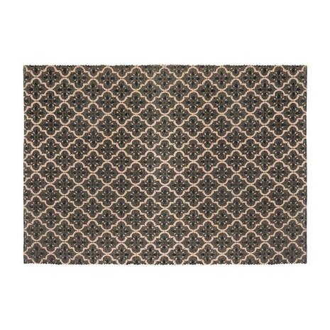Tapijt Atmosphera Zwart Beige Katoen Multicolour 60 x 90 cm 4
