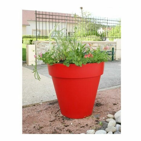 Bloempot Riviera 414056 Ø 39,2 x 35,8 cm Rood 2