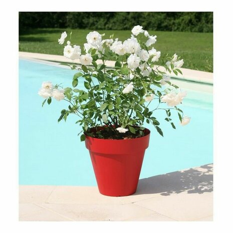 Bloempot Riviera 414056 Ø 39,2 x 35,8 cm Rood 3