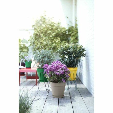 Bloempot Elho Loft Urban 25 Geel Ø 24,5 x 22,2 cm 3
