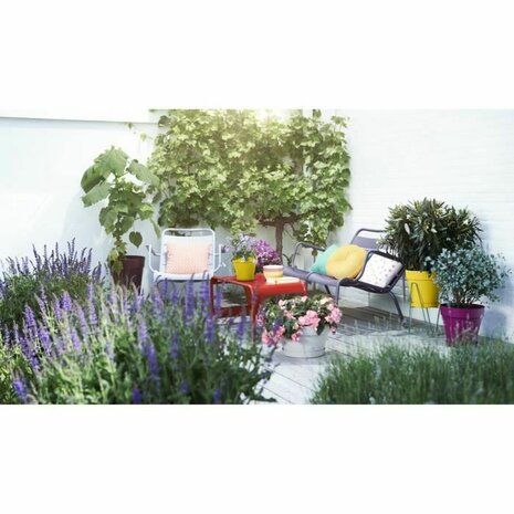 Bloempot Elho Loft Urban 25 Geel Ø 24,5 x 22,2 cm 4
