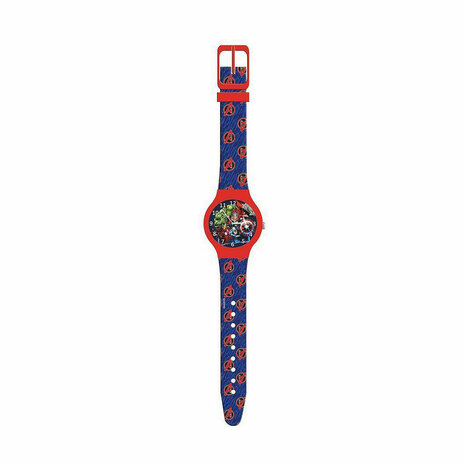 Marvel AVENGERS - TIN BOX (Ø 32 mm) Kinder horloge 1
