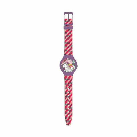 Cartoon 482608 - PLASTIC BOX (Ø 32 mm) Kinder horloge 1