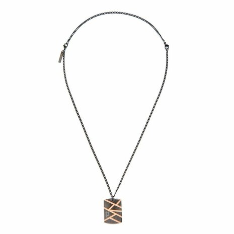 Heren ketting Police PJ26485PSBR.01 50 + 20 cm 2
