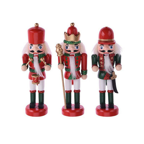 Decoratieve figuren Multicolour Hout Metaal 4 X 3 X 12,5 CM 1
