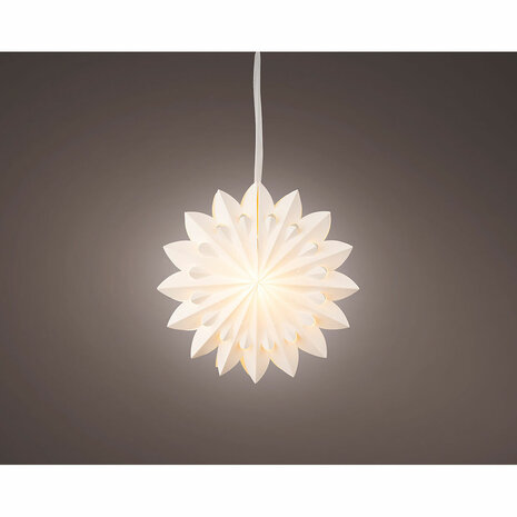 Kerstster Lumineo Papier Ø 40 x 20,5 cm Om op te hangen 2