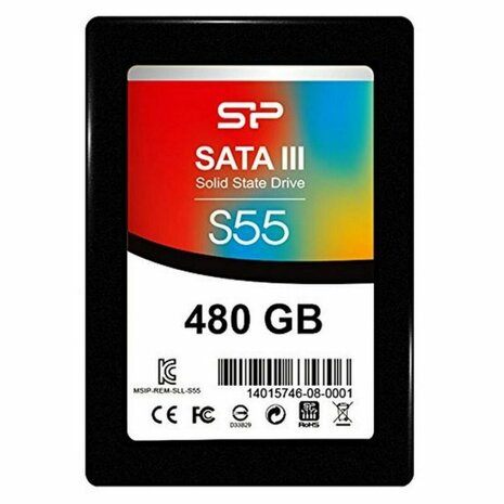 Hard Drive Silicon Power IAIDSO0165 2.5" SSD 480 GB 7 mm Sata III 4