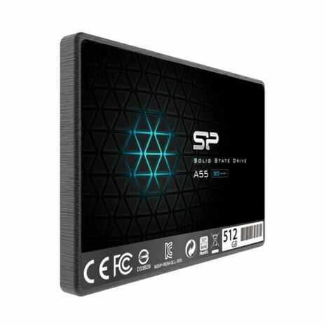 Hard Drive Silicon Power SP512GBSS3A55S25 512 GB SSD 1