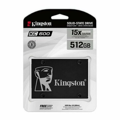 Hard Drive Kingston SKC600 2,5" SSD SATA III 2