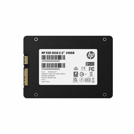 Hard Drive HP 345M8AA 3,5" 240 GB SSD 240 GB SSD 480 GB SSD 2