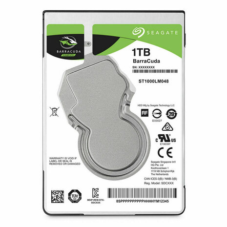Hard Drive Seagate ST1000LM048 2,5" 1 TB 1 TB HDD 1
