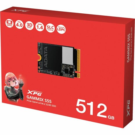 Hard Drive Adata SGAMMIXS55-512G-C 512 GB SSD 2