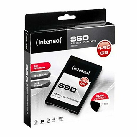 Hard Drive INTENSO 3813450 SSD 480GB Sata III 2