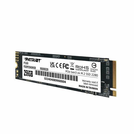 Hard Drive Patriot Memory P320P256GM28 256 GB SSD 4