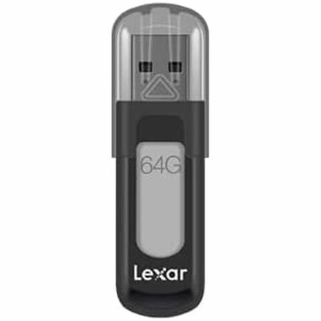 USB stick Lexar JumpDrive V100 Wit/Grijs 64 GB 3