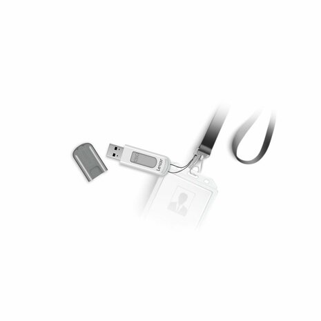 USB stick Lexar JumpDrive V100 Wit/Grijs 64 GB 4