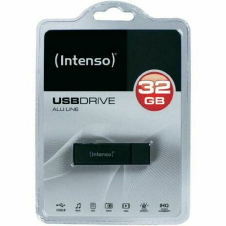 Pendrive INTENSO 3521481 USB 2.0 32GB Antraciet 32 GB 1