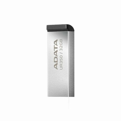 USB stick Adata UR350  Zwart Zilverkleurig 32 GB 3