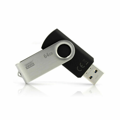 USB stick GoodRam UTS3-0640K0R11 USB 3.1 Zwart 64 GB (1 Stuks) 1