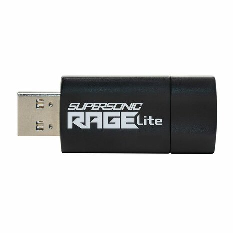 USB stick Patriot Memory Supersonic Rage Lite Zwart Zwart/Blauw 64 GB 1