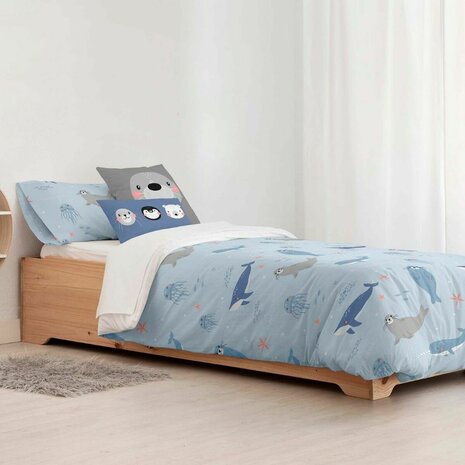 Dekbedovertrek Kids&Cotton Tabor Small Blauw 155 x 220 cm 3