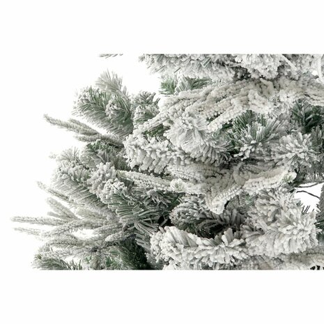 Kerstboom Home ESPRIT Wit Polyethyleen Besneeuwd 120 x 120 x 210 cm 6