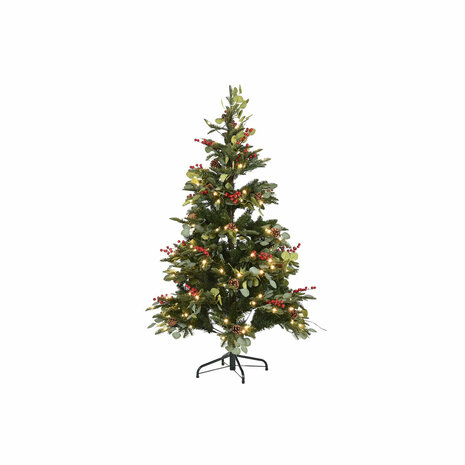 Kerstboom Home ESPRIT Rood Groen PVC Metaal 95 x 95 x 150 cm 1