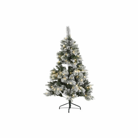 Kerstboom Home ESPRIT Groen PVC Metaal Besneeuwd 96 x 96 x 150 cm 1
