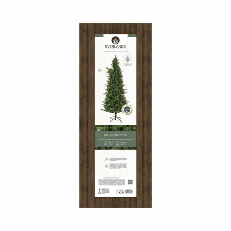 Kerstboom Everlands Killington Groen PVC Metaal polyestyreen Spar Ø 93 x 180 cm 6